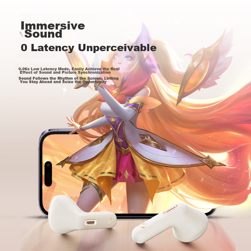 HAVIT True Wireless Semi In-Ear Bluetooth Headphones for Music, Gaming, Sports,...