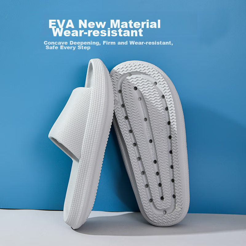 GUOLUOFEI 2024 New Thick-Soled Slippers Men's Couple Home Slippers Stepping on S...