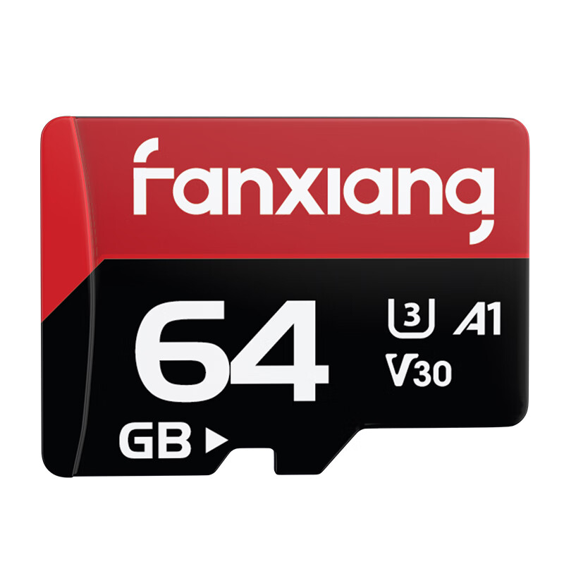 FANXIANG 64GB TF (MicroSD) Memory Card V30 for Dash Cam & Security Surveillance...