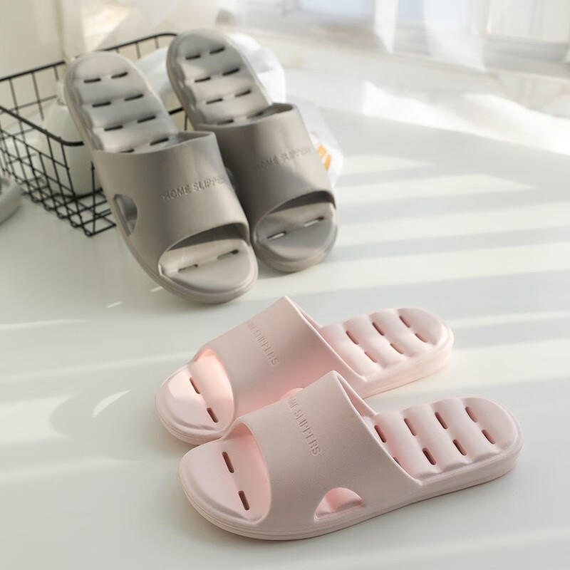 Guoluofei Bathroom Slippers, Women's Summer Shower Non-Slip Hollow Water-Drainin...