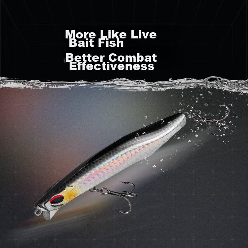 King Lure Lure, Qiaoying Sinking Pencil, Long-Casting Lure, Artificial Bait, Fre...