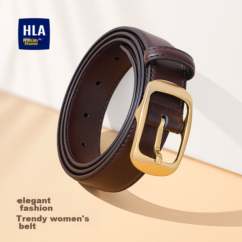 HLA Belt, Women's Waist Belt, Pin Buckle Style, Fashionable, Trendy, Decorative,...