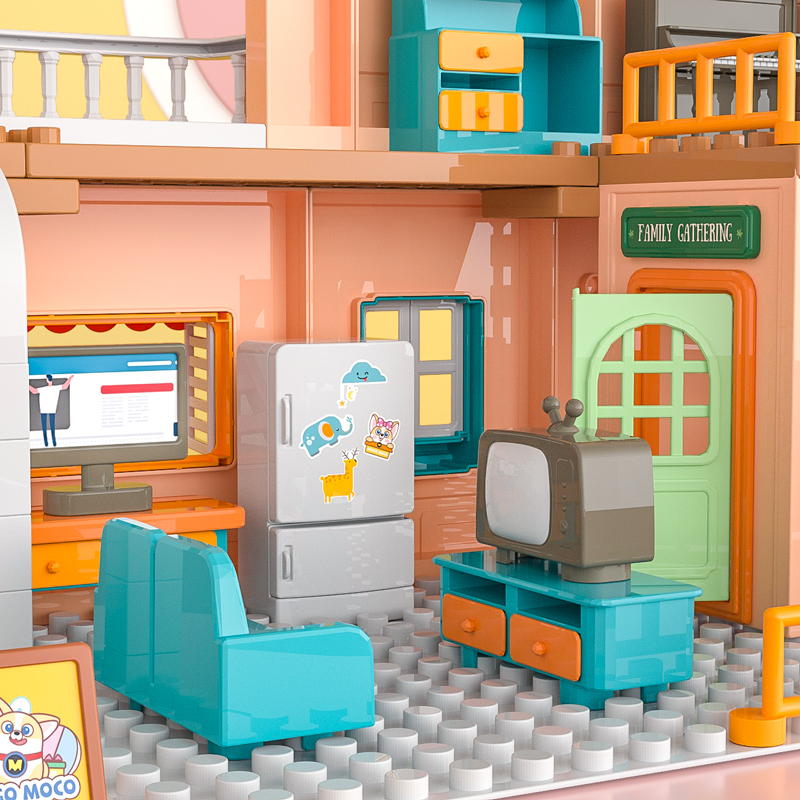 FEELO Compatible Large LEGO-Style Building Blocks Toy for Boys And Girls, Birthd...