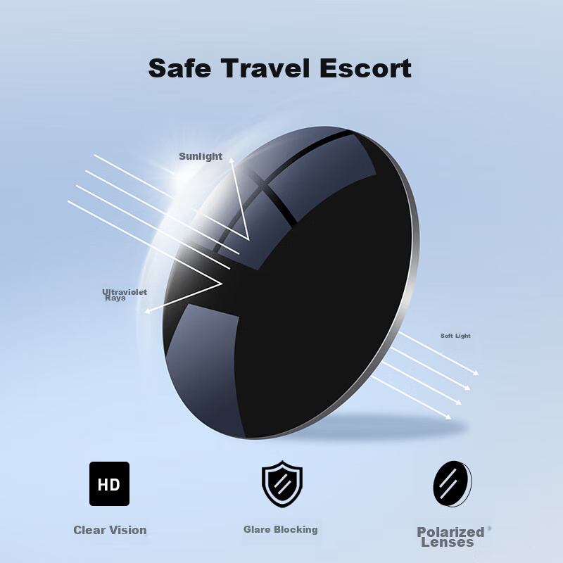 HLA Polarized Sunglasses, Stylish And Cool Driving Sunglasses for Men, Sun Prote...