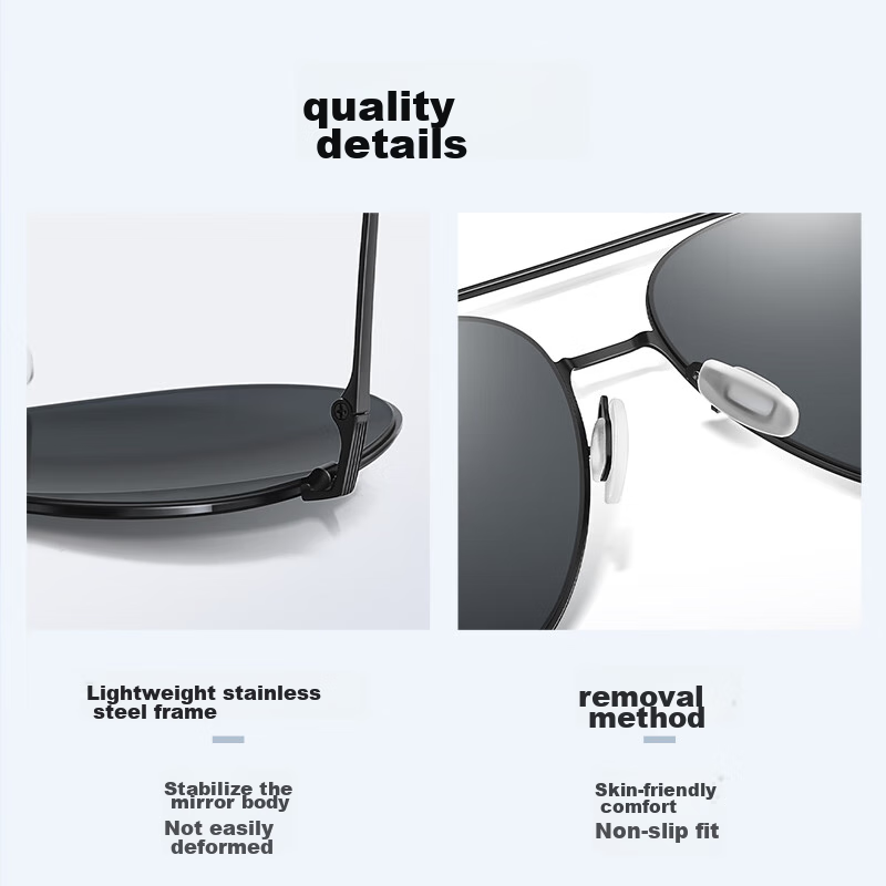 HLA Polarized Sunglasses, Stylish And Cool Driving Sunglasses for Men, Sun Prote...