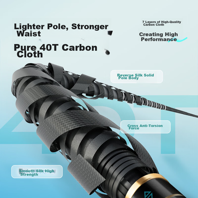 Handingyu Fishing Rod, Handheld Rod, Platform Fishing Rod, Silver Carp And Bighe...