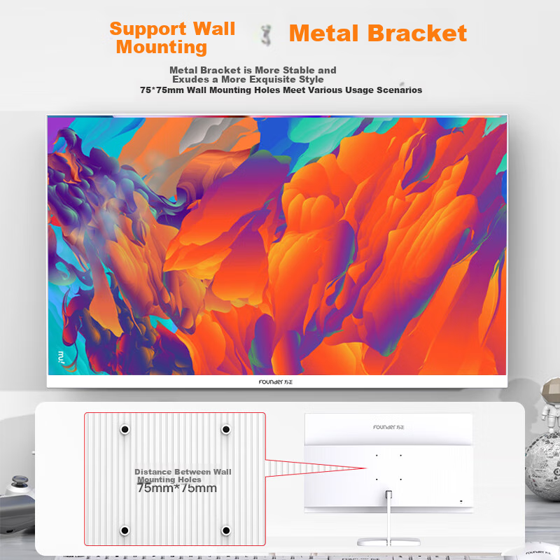 Founder Flying Series 23.8-Inch Commercial Home Office Entertainment HD All-in-O...