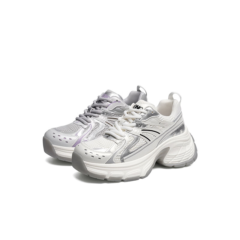 RED DRAGONFLY 2024 Autumn Mesh Platform Sneakers Women Thick-soled Height-increa...