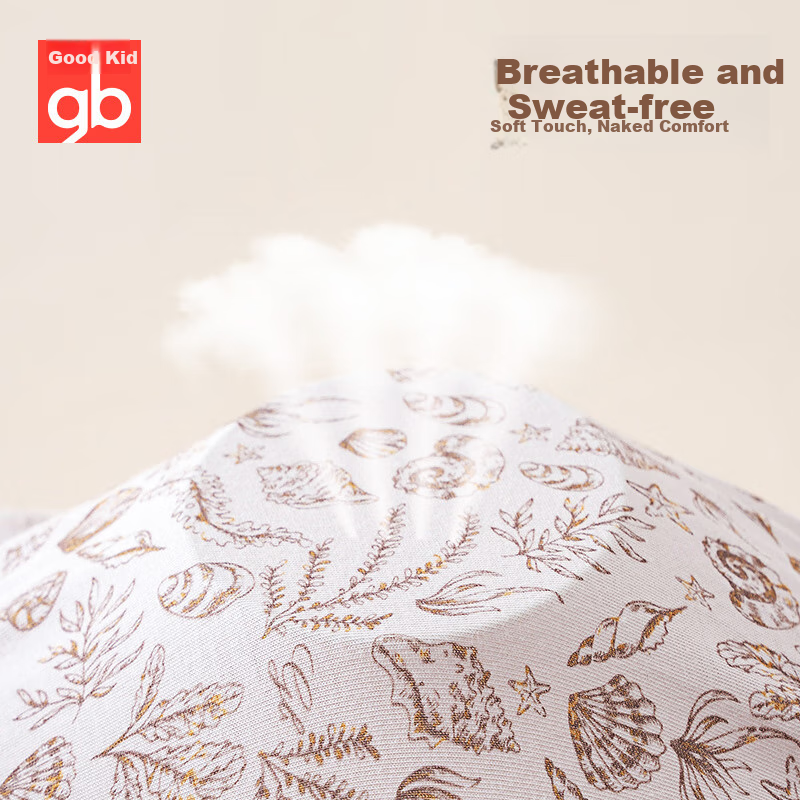 GB Baby Summer Class A Pure Cotton Romper Crawling Suit 5A Antibacterial Jumpsui...