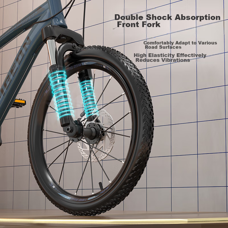 PIGEON Children's Bicycle, Student Mountain Bike, Youth Single-Speed Off-Road Bi...