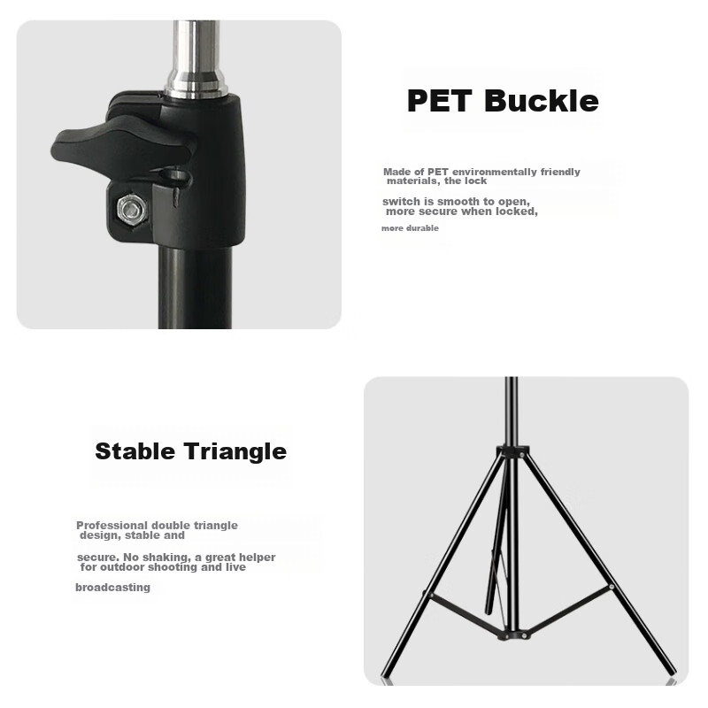 Good Shepherd Mobile Phone Live Streaming Stand, Floor-Standing Beauty Fill Ligh...