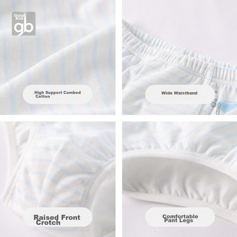Goodbaby Boys' Summer Underwear, Class A 100% Cotton Briefs, Infant And Toddler...