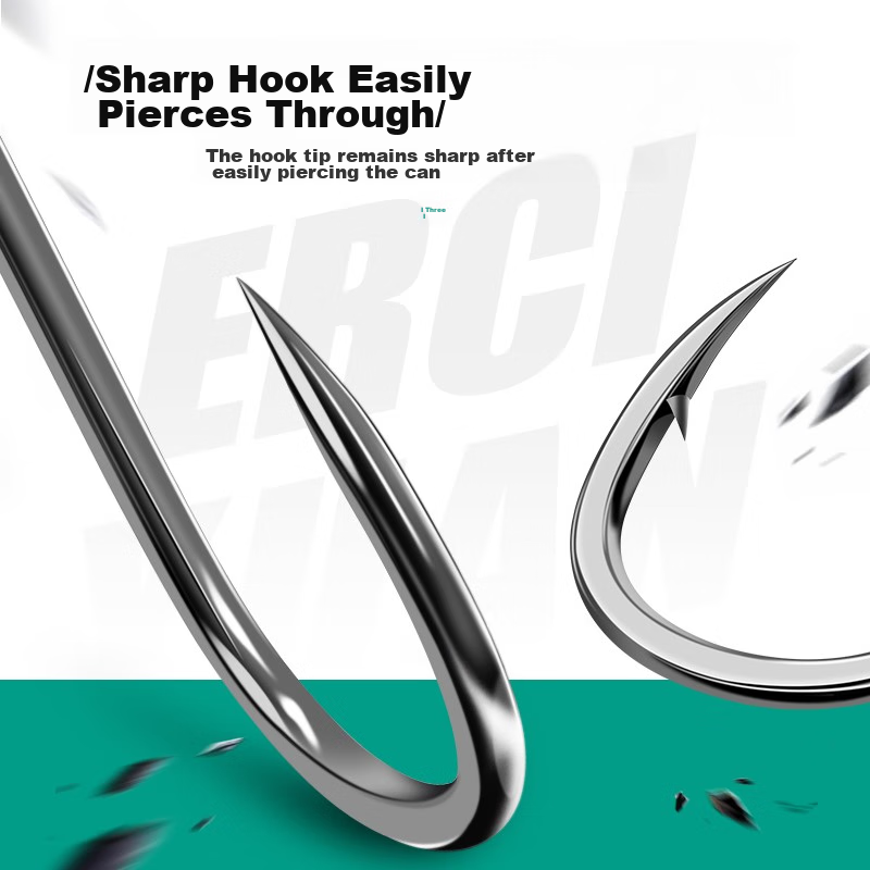 Anime-Style Rui Series Fish Hooks Boxed Iseni Hooks Fishing Hooks with Barbs Car...