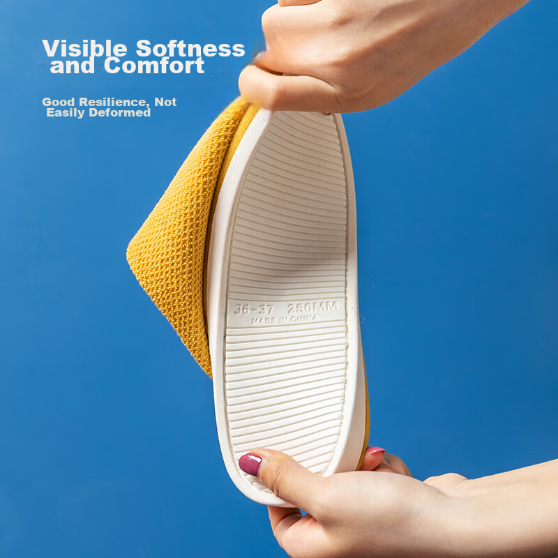 Guoluofei Spring, Autumn And Winter Slippers for Men And Women, Indoor Home Slip...