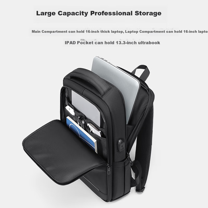 GOLF Business Backpack Men's Laptop Bag 14/16 Inch Notebook Backpack for Busines...