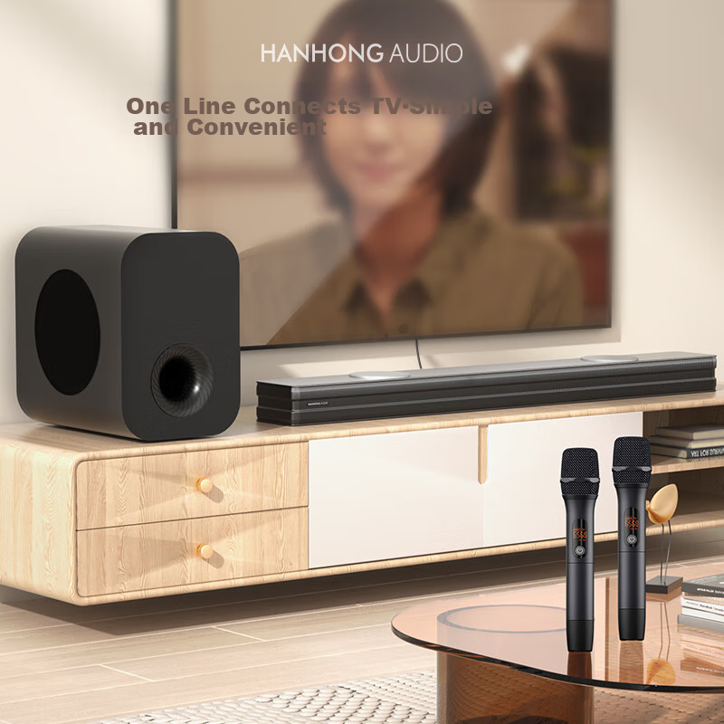 Hanhong Audio 019KW-K Home Theater KTV Package, TV Sound System, Soundbar, Surro...