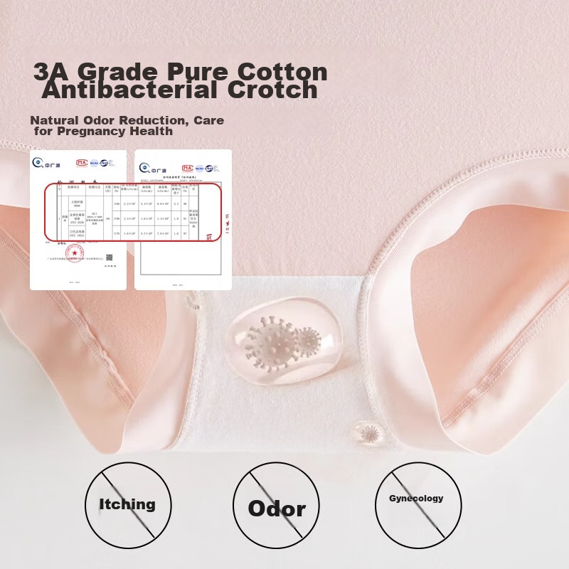 FENYE Postpartum Tummy Control Underwear, High-Waist Pure Cotton Antibacterial M...