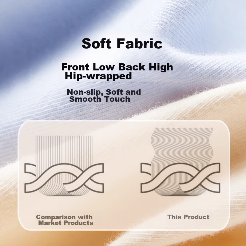 FENYE Postpartum Tummy Control Underwear, High-Waist Pure Cotton Antibacterial M...