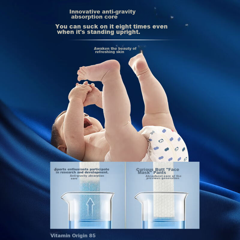 Huggies Blue Label Diaper Pants, Large Size L40 (9-14kg), Baby Diapers, Ultra-Th...