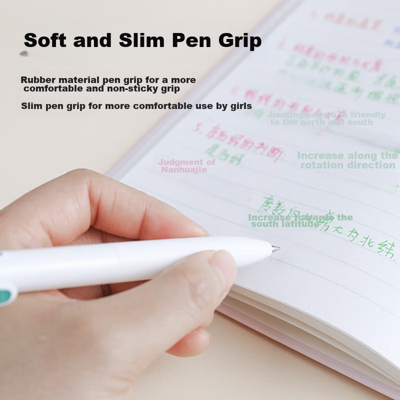 KOKUYO Campus Retractable Gel Pen for Exams And Quick-Drying 0.5mm Signature Pen...