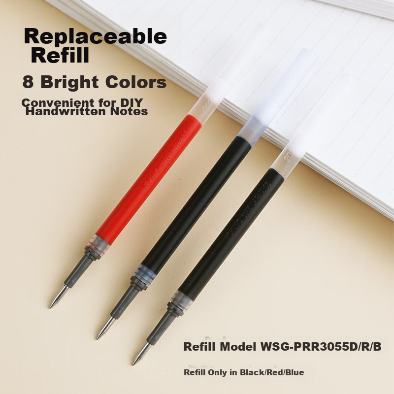 KOKUYO Campus Retractable Gel Pen for Exams And Quick-Drying 0.5mm Signature Pen...