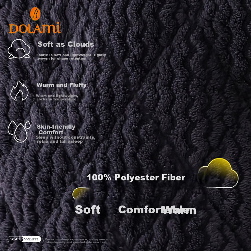 DOLAMI Men's Winter Thickened and Fleece-lined Three-layer Warm Winter Men's Hom...