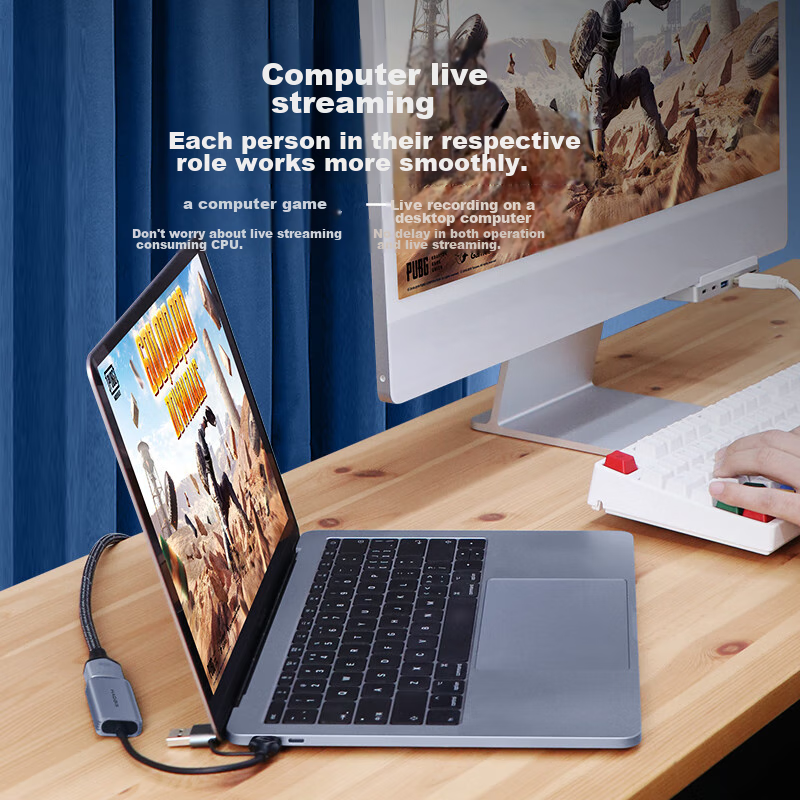 Hagibis Video Capture Card, Switch Live Streaming HDMI Converter, Type-C Capture...