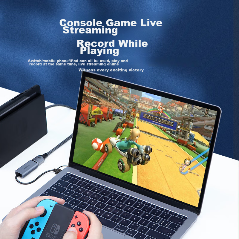 Hagibis Video Capture Card, Switch Live Streaming HDMI Converter, Type-C Capture...