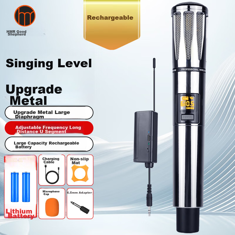Good Shepherd Wireless Microphone, Home KTV Singing, Stage Hosting, Conference S...