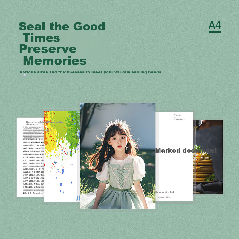 HOOYE (HOOYE) Starlight Plastic Sealing Film High Definition Transparent Laminat...