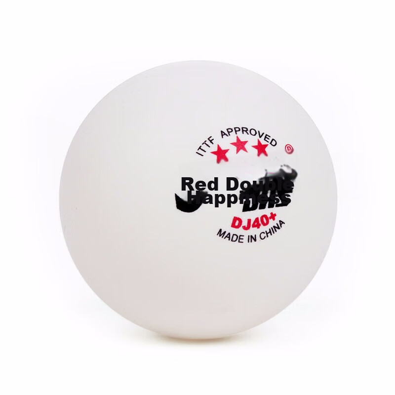 DHS Tokyo Competition Top Three-Star DJ40+ Official Match Balls, White, 6-Pack