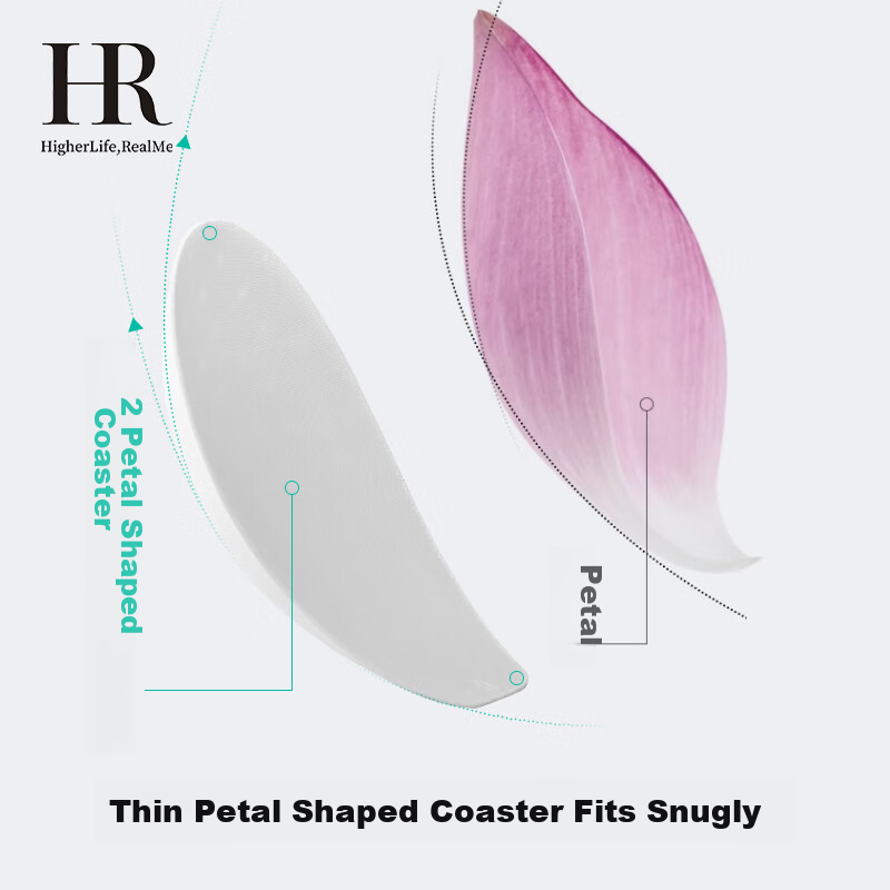 Helena (HR) Rabbit Ear Cup Bra for Women, Large Bust Minimizer, Wireless Semi-Li...