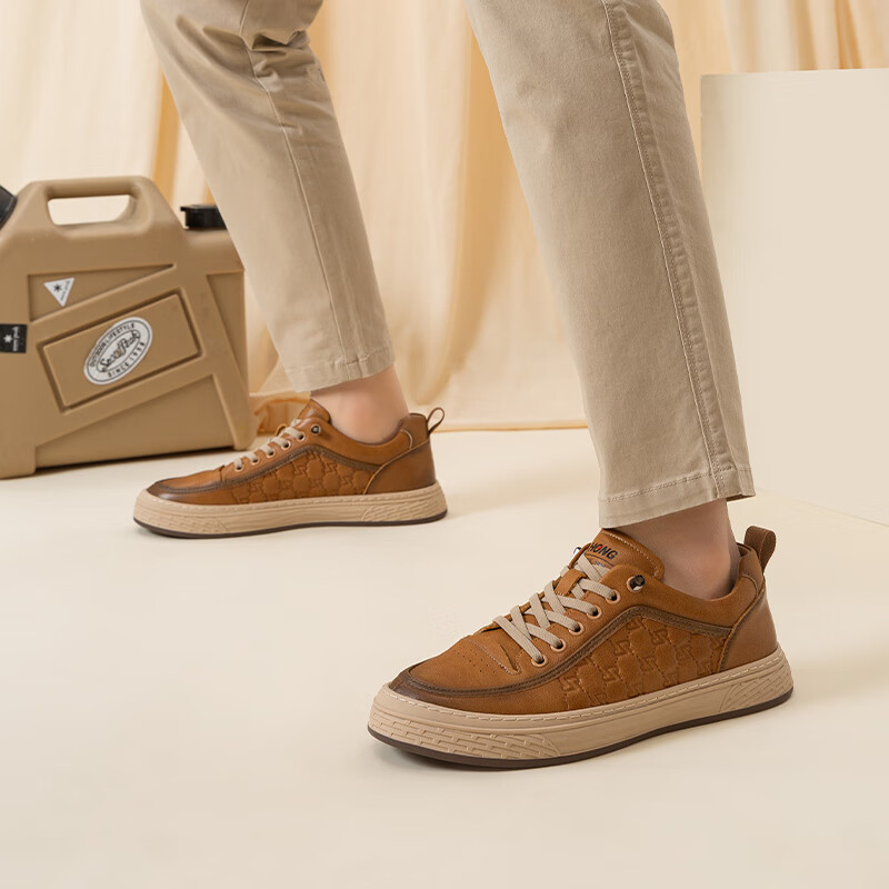 RED DRAGONFLY Casual Sneakers 2025 Spring Men's Thick-soled Outdoor Low-top Men'...