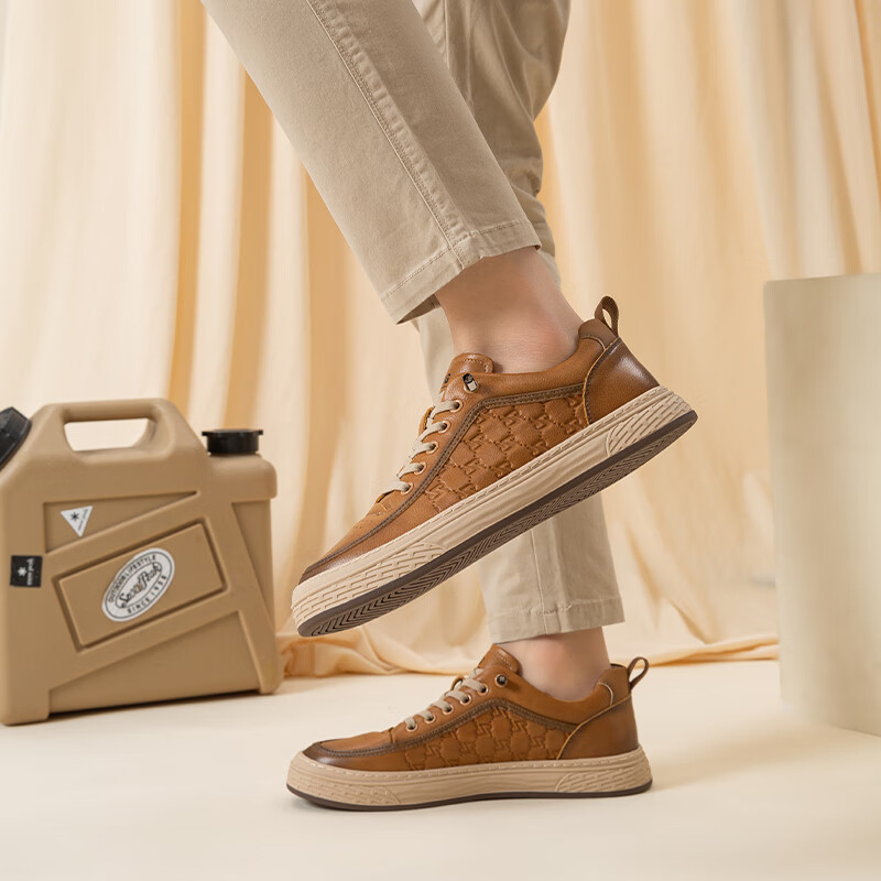 RED DRAGONFLY Casual Sneakers 2025 Spring Men's Thick-soled Outdoor Low-top Men'...