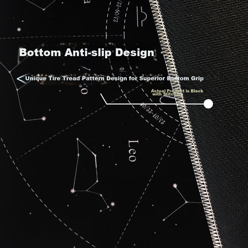 Feidun LESAILES Constellation Gaming Office Mouse Pad, Large Size, Thickened wit...