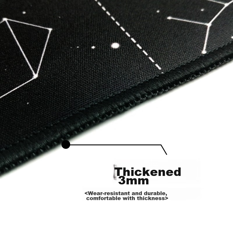 Feidun LESAILES Constellation Gaming Office Mouse Pad, Large Size, Thickened wit...
