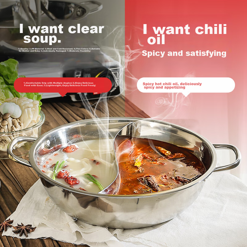 Guangyi, Hot Pot, Stainless Steel Hot Pot Utensils, Soup Strainer, Hot Pot Basin...