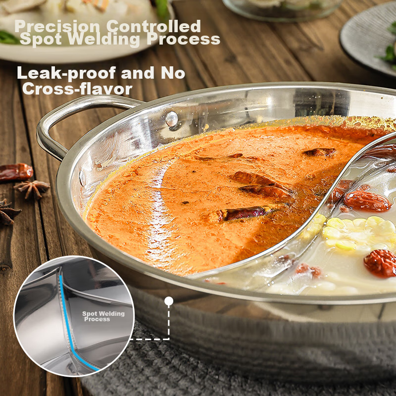 Guangyi, Hot Pot, Stainless Steel Hot Pot Utensils, Soup Strainer, Hot Pot Basin...