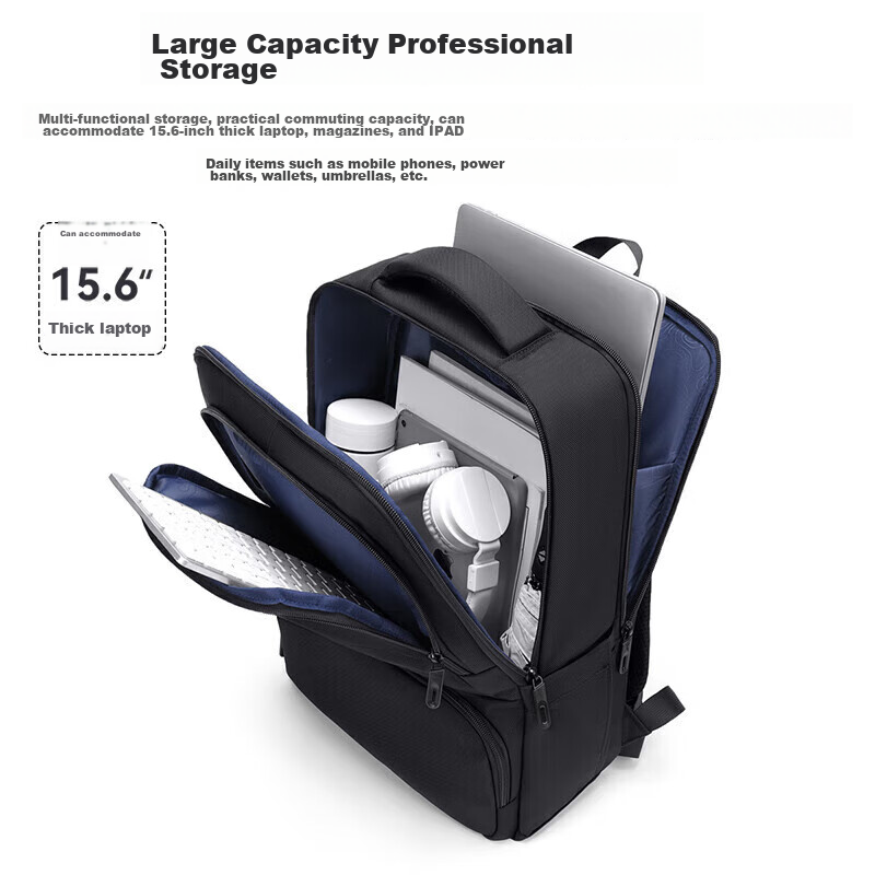 Golf Backpack for Men, Business Travel Backpack, 15.6/16 Inch Laptop Bag, Water-...