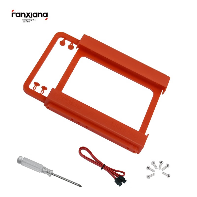 FANXIANG SSD Hard Drive Bracket 2.5 to 3.5, SSD Installation Accessory Kit, Incl...