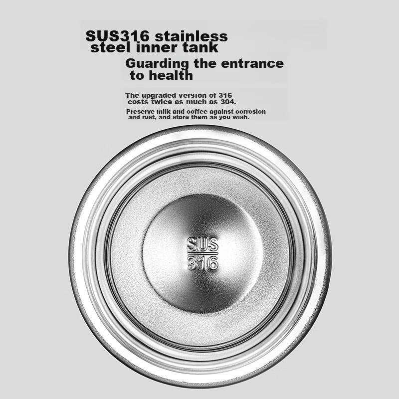 Fuguang Glory Insulated Mug, 316 Stainless Steel Tea Cup, Vacuum Business Cup, L...