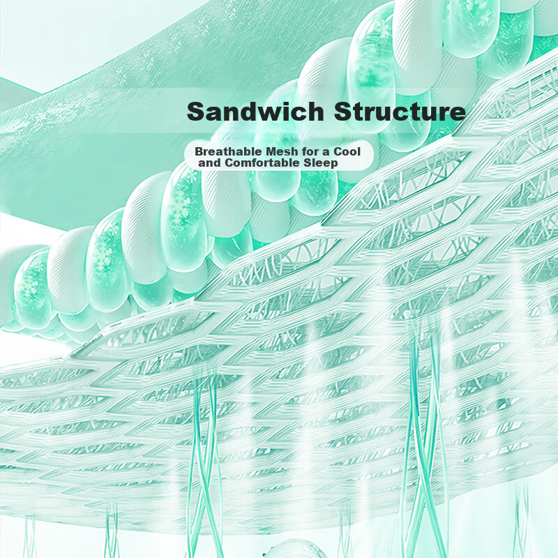 FUANNA Yayun A Class Washable Cool Feeling Printed Mat Single Person Two-piece S...