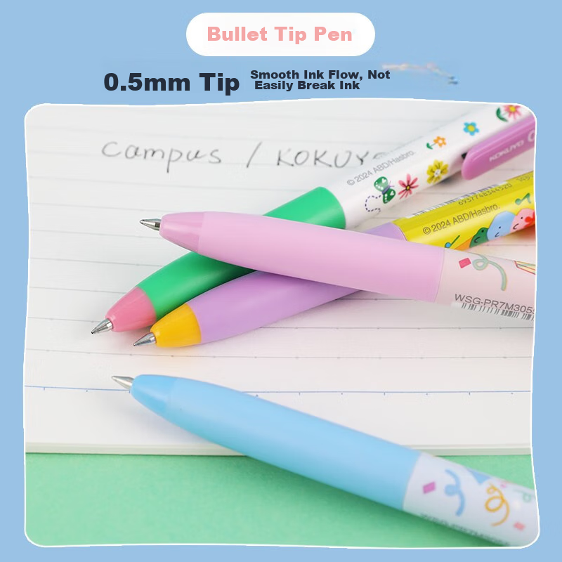 KOKUYO Peppa Pig Collaboration Series Student 0.5mm Quick-Drying Retractable Gel...