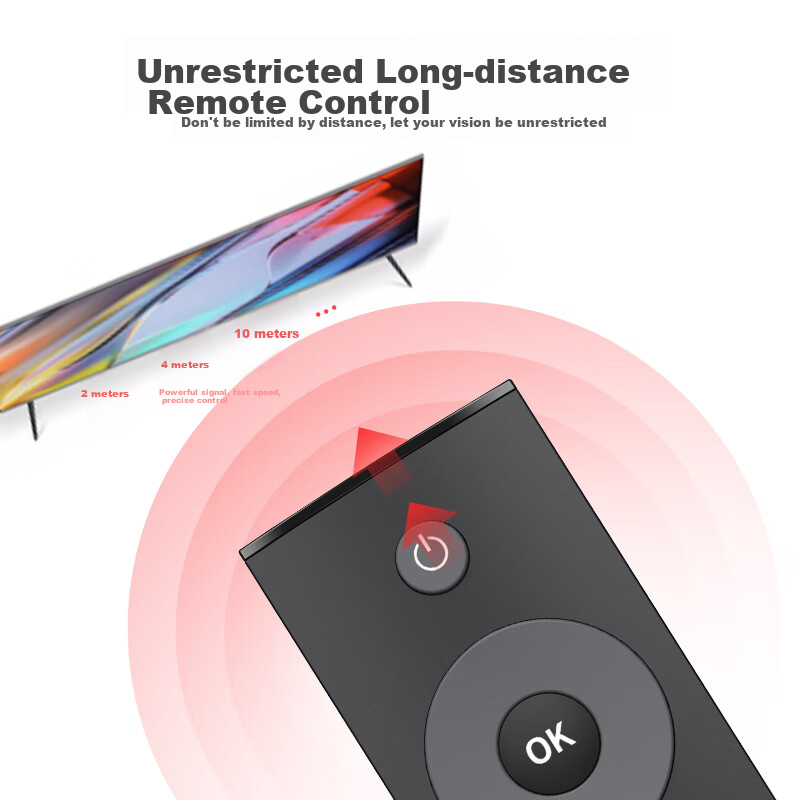 Gela Suitable for TCL TV Remote Control RC07DCI2, L40F38, L55L3800U, D55A620U, T...