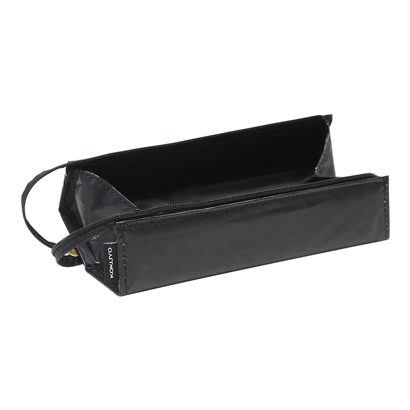 KOKUYO Pencil Case, C2-R Retro, 200×50×50mm, Medium Black, 1 Piece, WSG-PCT22D