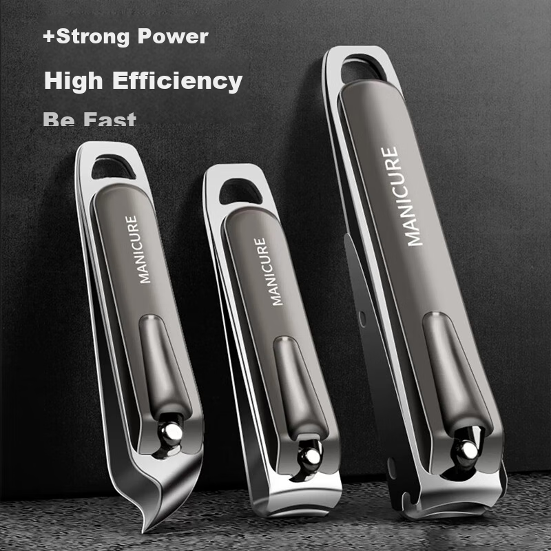 Haifenuo Nail Clipper Set, Manicure Tools, Ear Pick, Anti-Splash Diagonal Nail C...