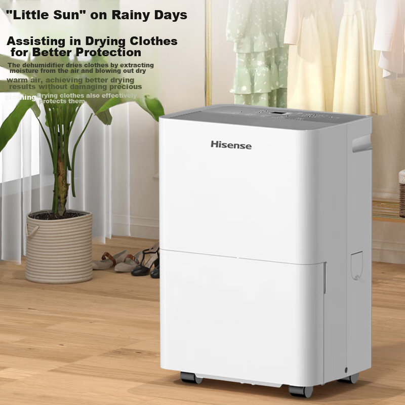 Hisense Dehumidifier 30L/Day, Quiet Operation for Bedroom, Home Use, 140㎡ Large...