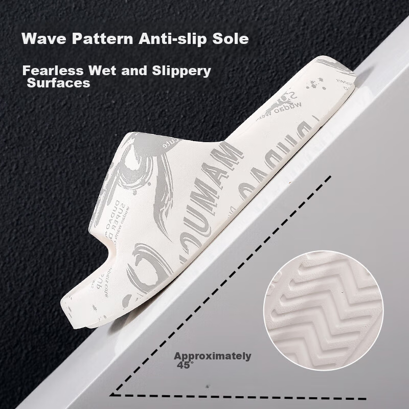 Guoluofei National Trend Men's EVA Squishy Slippers, Summer Bathroom Shower Outd...