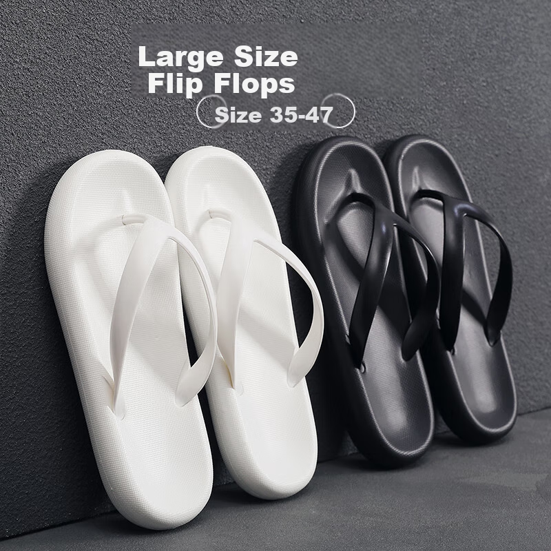 GUOLUOFEI Unisex Summer Indoor Bathroom Shower Slippers Soft Bottom Anti-Slip Co...