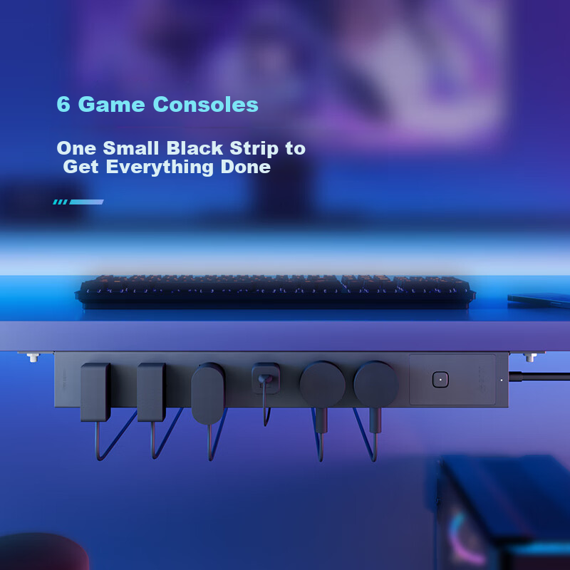 BULL (BULL) PDU Desktop Overload Super Power Protection Under Desk E-sports Cabi...